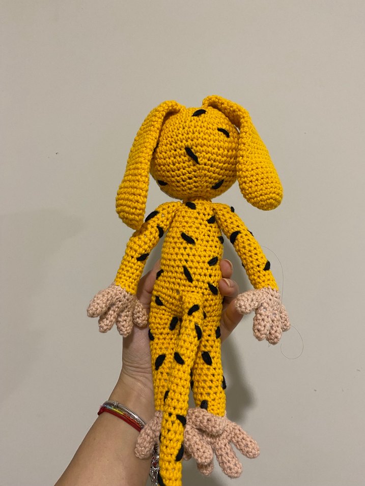 Marsupilami El Örgüsü Peluş Oyuncak - Görsel 4