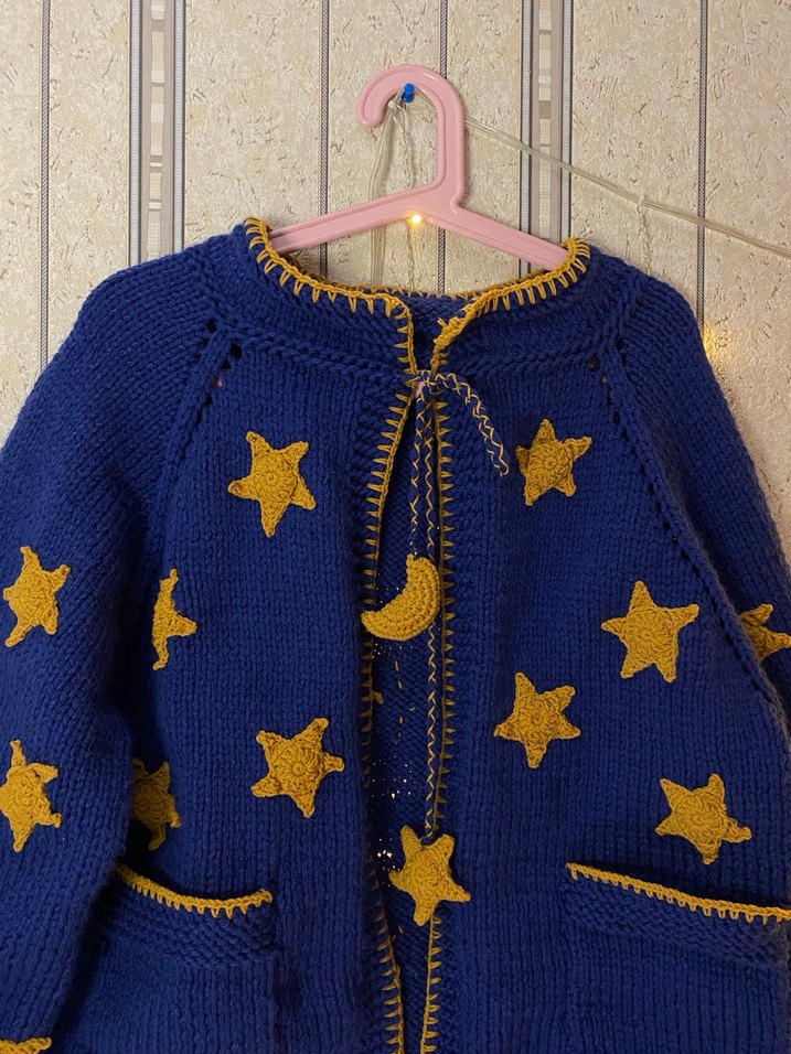 Yıldızlı hırka - 3 adet - Görsel 3