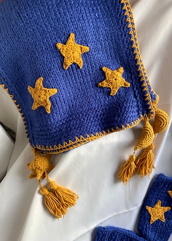 Yıldızlı Örgü Set - Görsel 3