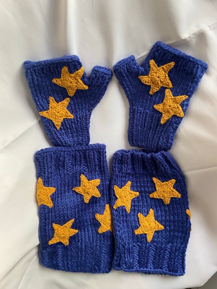 Yıldızlı Örgü Set - Görsel 2