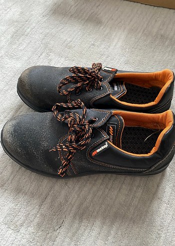 Mekap Turuncu Siyah İş Ayakkabısı - Görsel 4