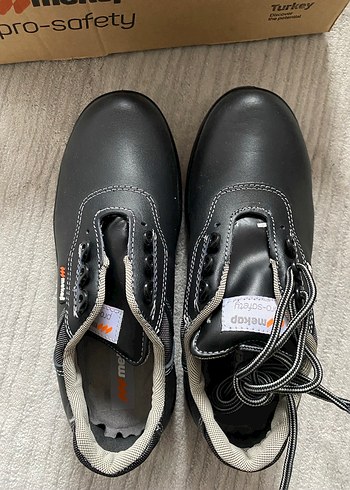 Mekap Siyah Gri Street Wear Bağcıklı Erkek Ayakkabı - Görsel 3