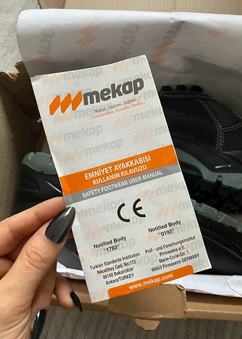 Mekap Siyah Gri Street Wear Bağcıklı Erkek Ayakkabı - Görsel 5