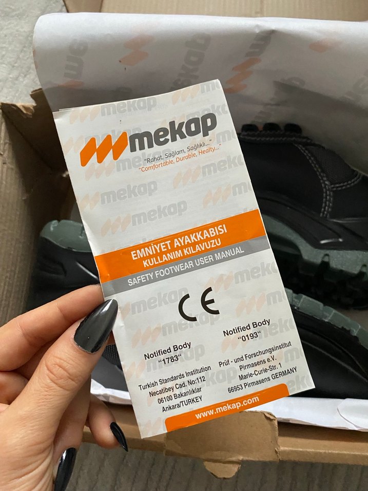 Mekap Siyah Gri Street Wear Bağcıklı Erkek Ayakkabı - Görsel 5