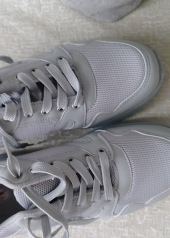 Gri erkek spor ayakkabı - Görsel 2