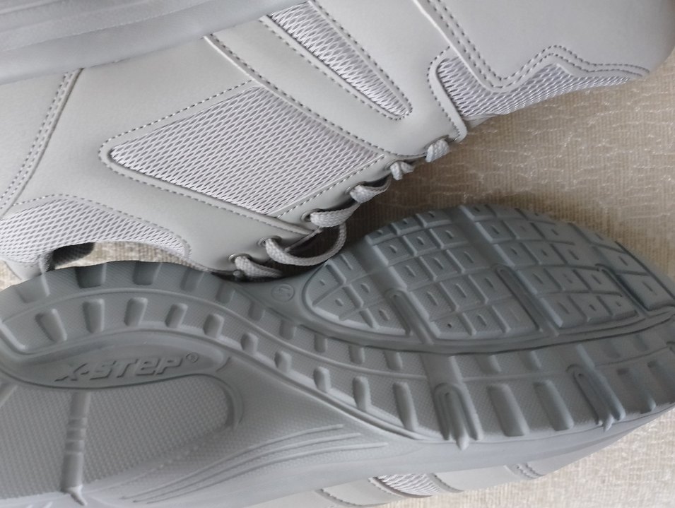 Gri erkek spor ayakkabı - Görsel 3