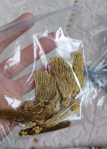 Mavi Bohem Püsküller - Görsel 9