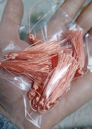 Mavi Bohem Püsküller - Görsel 8