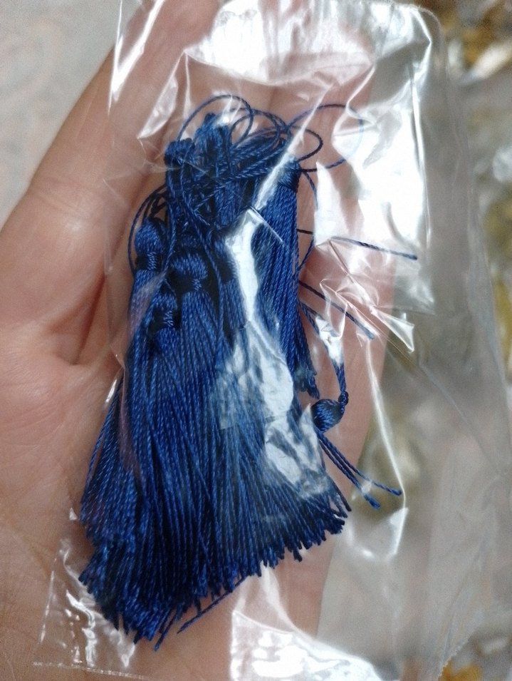 Mavi Bohem Püsküller - Görsel 4