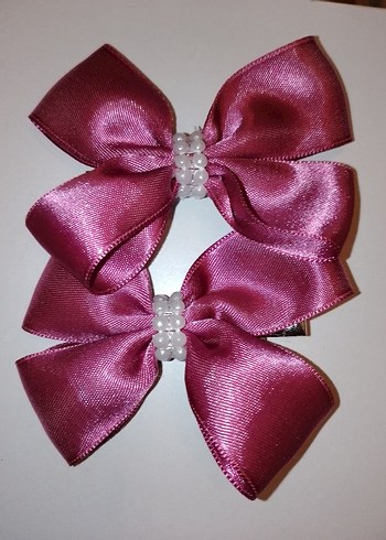 Bohem Tarzında Gri Fiyonk Saç Tokaları - Görsel 5