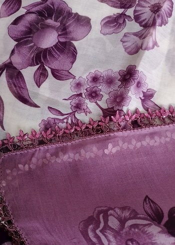 taşlı cehizlik tülbent - Görsel 5