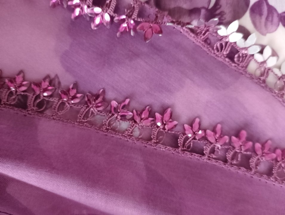 taşlı cehizlik tülbent - Görsel 4