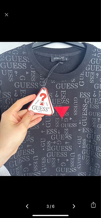 s Beden GUESS SWATSHİRT