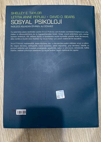  Beden Sosyal Psikoloji - Shelley E. Taylor