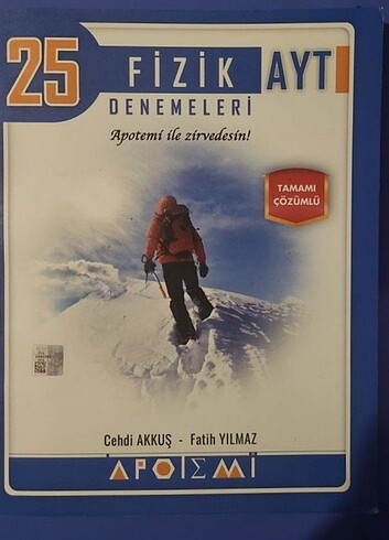 Apotemi Yayınları Ayt Fizik Deneme