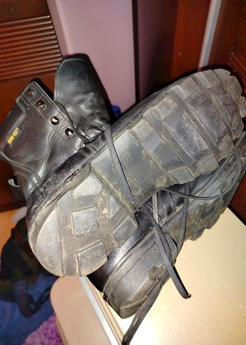 Siyah Deri GORE-TEX® Tokalı Erkek Bot - Görsel 7