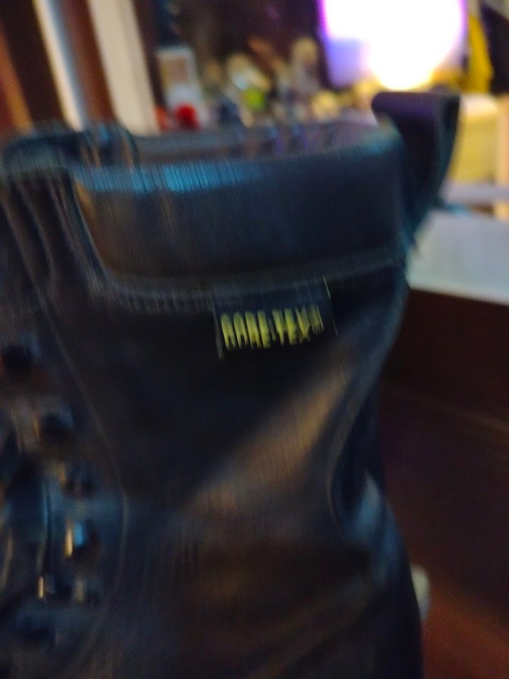 Siyah Deri GORE-TEX® Tokalı Erkek Bot - Görsel 5