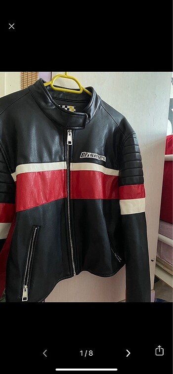 Bershka motorcu deri ceket