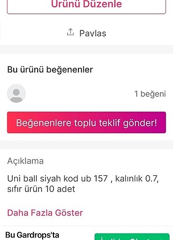  Beden Pilot kalem imza kalemi