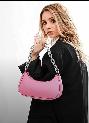 Madamra pembe çanta