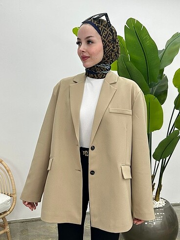 Zara Taş rengi blazer ceket