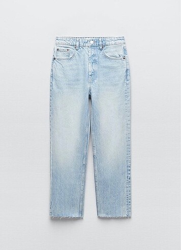 Zara açık mavi straıght jean