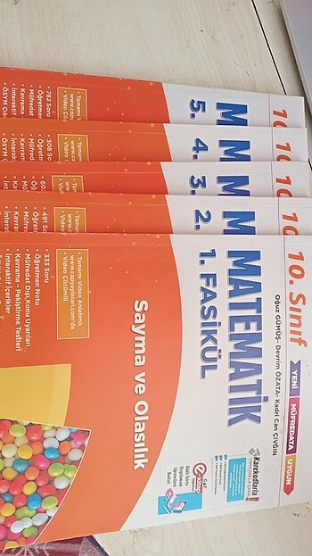 10. Sınıf Matematik Çap yayınları fasikül 