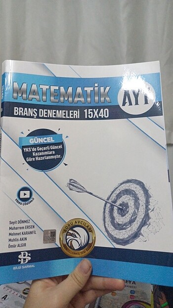  Bilgi sarmal ayt matematik 15'li deneme 