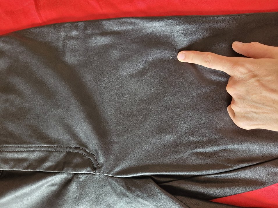 H&M Deri Pantolon — görsel 6/8