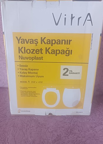 VitrA Yavaş Kapanır Klozet Kapağı Nuvoplast