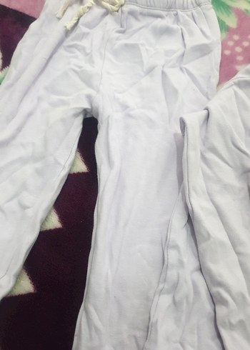 mor renk çiçekli pijama takımı. - Görsel 4