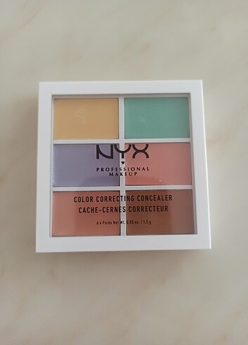 Nyx color correcting concealer palette. 