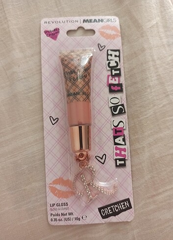 revolution peach lip gloss mean girls - Görsel 5