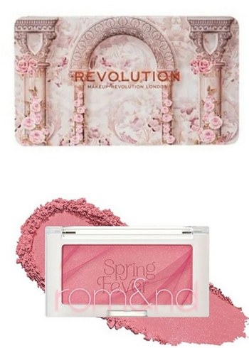 revolution Regal romance far paleti ve rom&nd Allık S02 Lychee