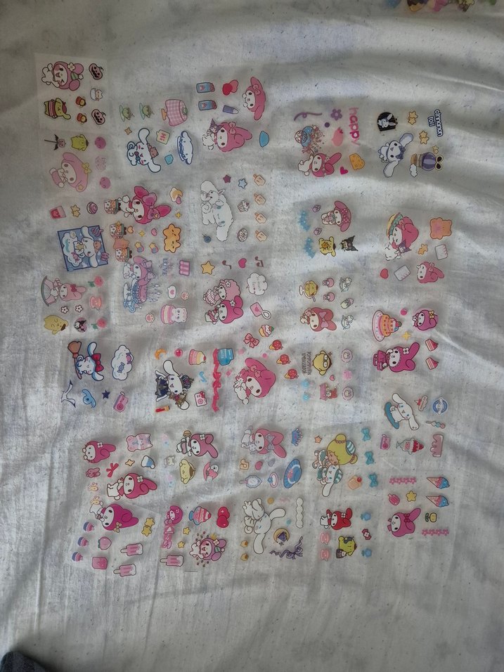 sanrio sayfa stickerlari - Görsel 2