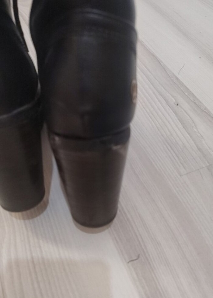 Topuklu kadın bot, fermuarlı - Görsel 4