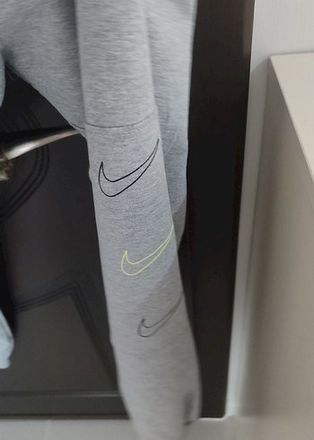 Gri Nike Fermuarlı Erkek Eşofman Altı - Görsel 5