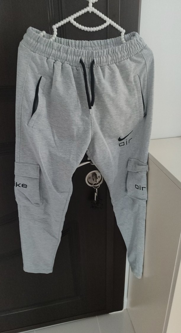 Gri Erkek Kısa Outdoor Eşofman Altı - Görsel 2