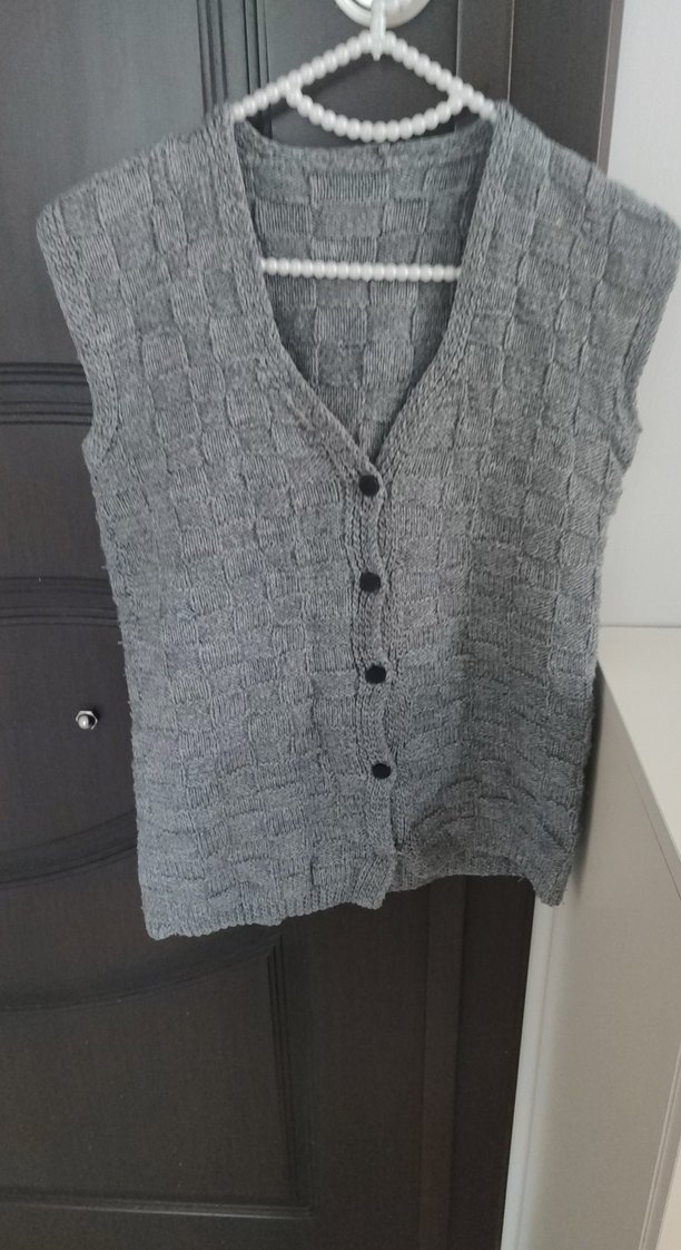 erkek çocuk el Örgusu yelek - Görsel 2