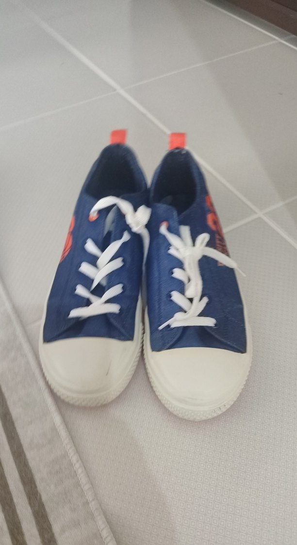 Erkek Çocuk Mavi Renkli Spor Ayakkabı - Görsel 3