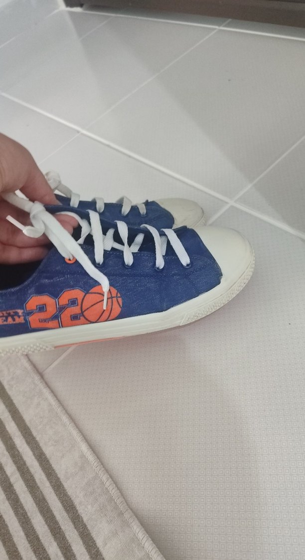 Erkek Renkli Bağcıklı Spor Ayakkabı - Görsel 2