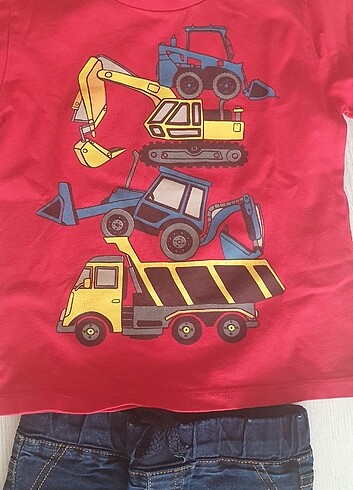 24-36 Ay Beden Erkek cocuk ikili takım 