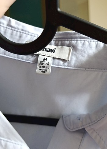 acik mavi Düğmeli Kadın Gömlek - Görsel 4