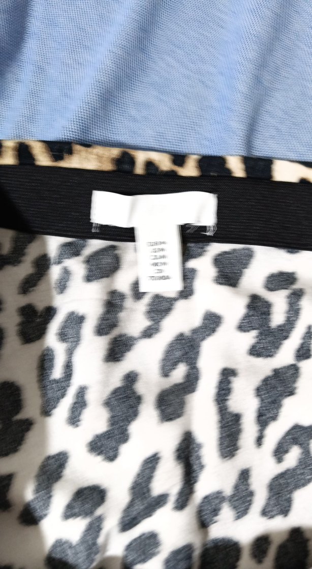 Leopar Desenli Uzun Drapeli Etek - Görsel 4