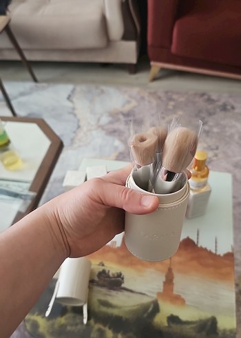 Beyaz Farm Makyaj Fırçası Seti Kutusu - Görsel 3