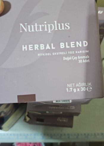Nutriplus Herbal Blend Bitkisel Karışım 30 Adet - Görsel 7