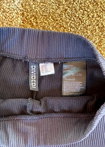 xs Beden H&M Siyah Elastik Bel Bisiklet Şortu