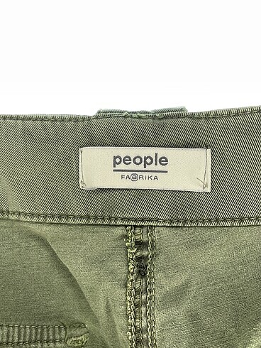 44 Beden haki Renk Fabrika Jean / Kot %70 İndirimli.