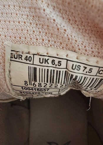 Beyaz Bağcıklı Spor Erkek  Sneakers - Görsel 5