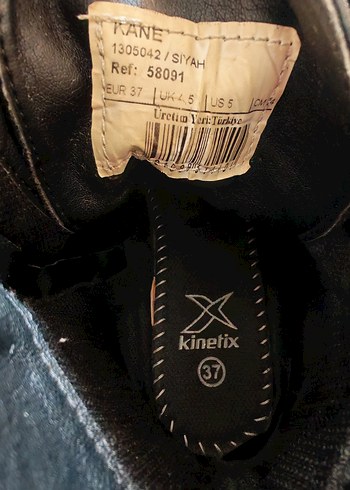 Siyah Deri Tokalı Blok Topuklu Bot - Görsel 4